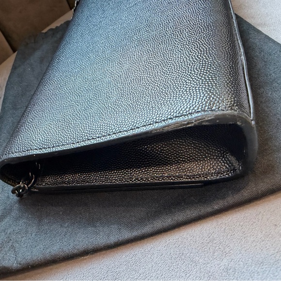 YSL Medium Kate Clutch Crossbody Bag Black - Picture 11 of 17